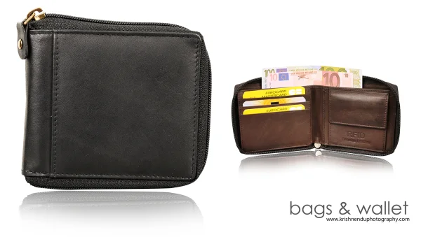 leather product photography