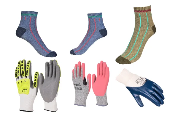 gloves and socks photography